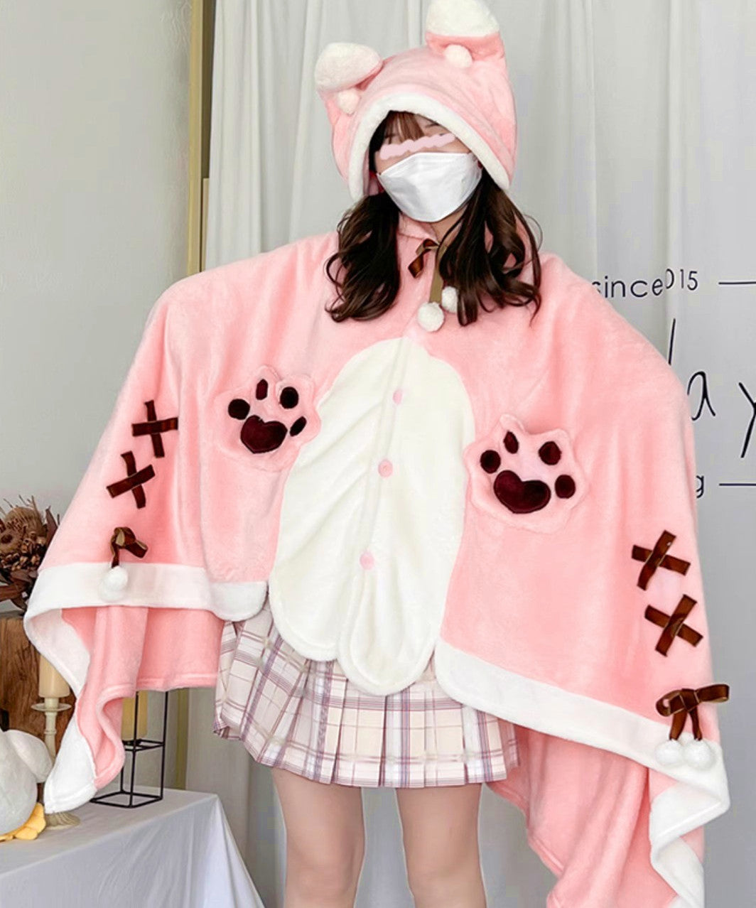 Pink Fox Cloak Shawl PN6063 – Pennycrafts