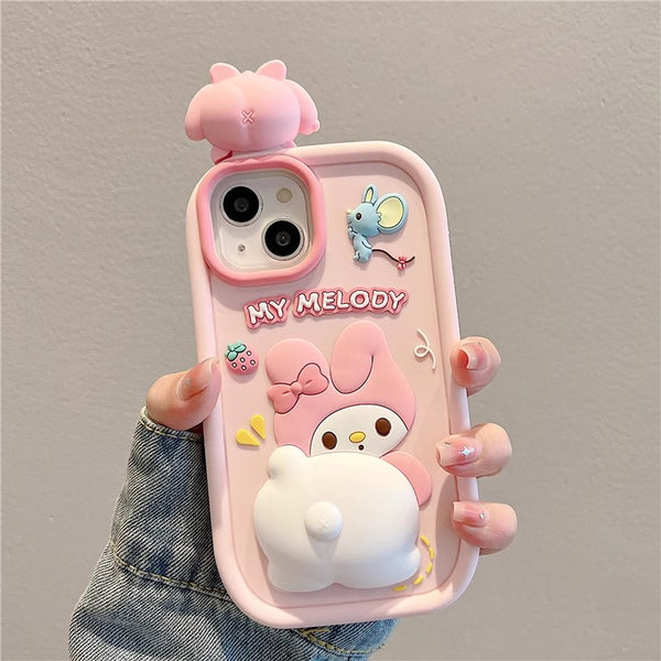 Kawaii Phone Case for iPhone 11/11pro/11pro max/12/12pro/12pro max/13/13pro/13pro max/14/14 pro/14 plus/14pro max PN5914
