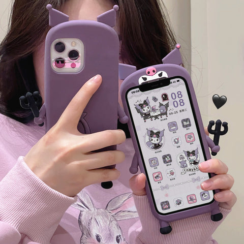 Cute Kuromi Phone Case for iPhone 11/11pro/11pro max/12/12pro/12pro max/13/13pro/13pro max/14/14 pro/14 plus/14pro max PN5936