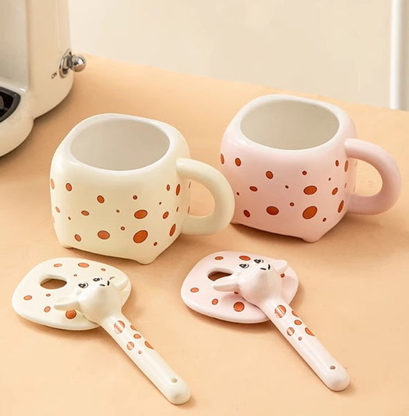 Kawaii Giraffe Ceramic Mug PN6674