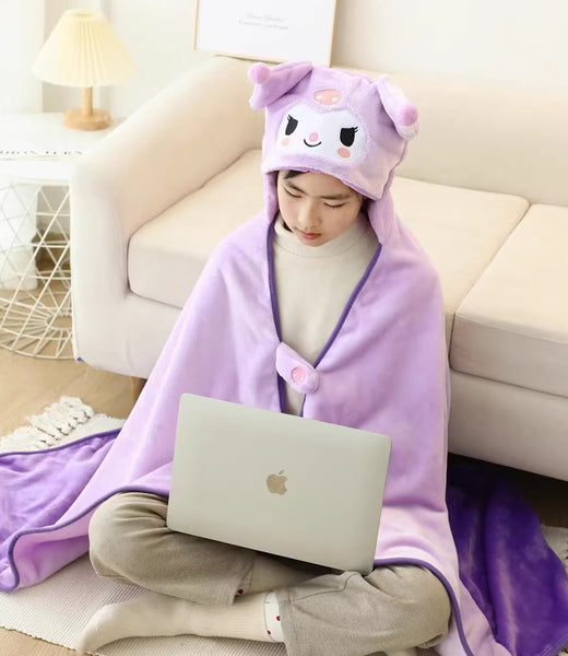 Cute Kuromi Shawl Cloak PN5986