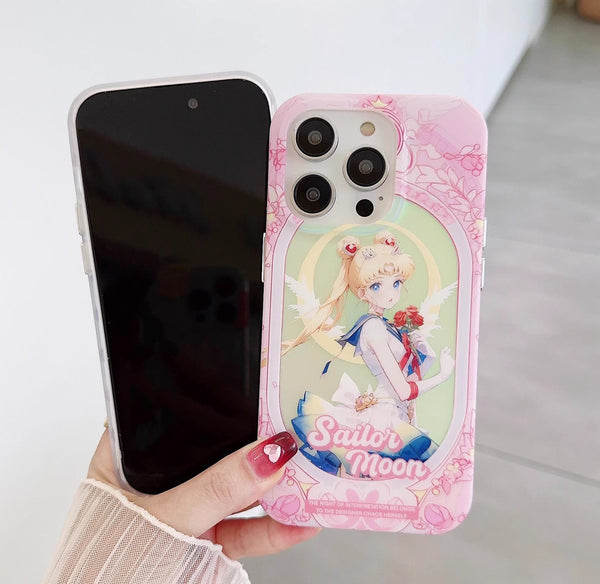 Kawaii Sailormoon Phone Case for iphone 11/11pro/11pro max/12/12mini/12pro/12pro max/13/13pro/13pro max/14/14plus/14pro/14pro max PN6100