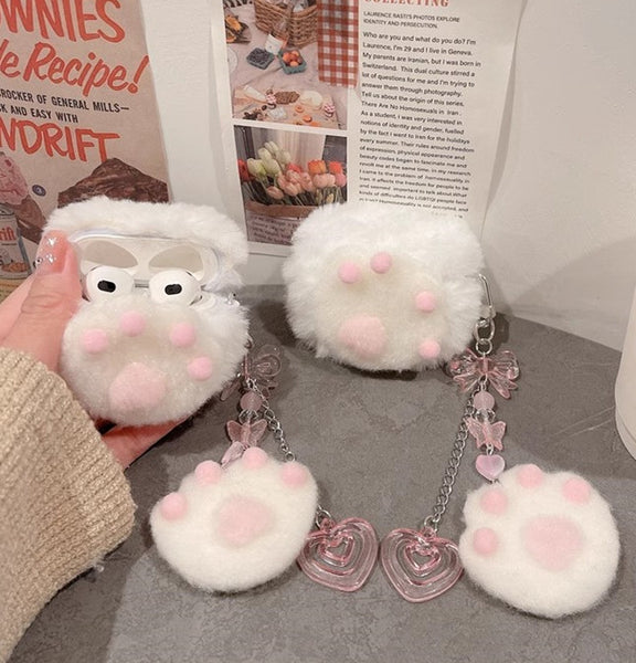 Soft Paw Airpods Case For Iphone PN6441