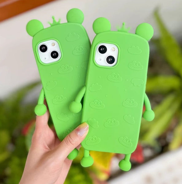 Lovely Frog Phone Case for iphone 11/11pro/11pro max/12/12mini/12pro/12pro max/13/13pro/13pro max/14/14plus/14pro/14pro max PN6209