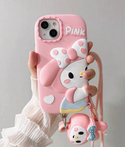 Cute Melody Phone Case for iPhone 11/11pro/11pro max/12/12pro/12pro max/13/13pro/13pro max/14/14 pro/14 plus/14pro max PN5963
