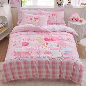 Pink Melody Bedding Set PN6049