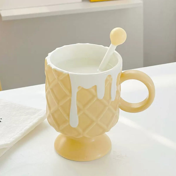 Sweet Ice-cream Ceramic Mugs PN5844