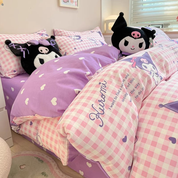 Lovely Kuromi Bedding Set PN6014