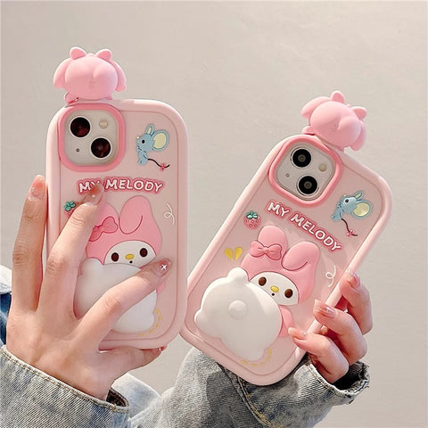 Kawaii Phone Case for iPhone 11/11pro/11pro max/12/12pro/12pro max/13/13pro/13pro max/14/14 pro/14 plus/14pro max PN5914