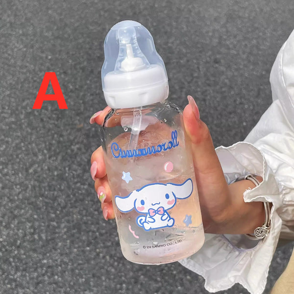 Cute Glass Water Bottle PN6667
