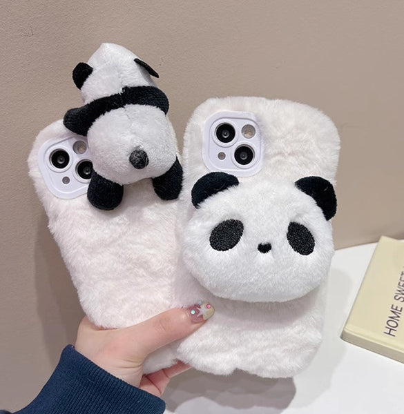Kawaii Panda Phone Case for iphone 11/11pro/11pro max/12/12mini/12pro/12pro max/13/13pro/13pro max/14/14plus/14pro/14pro max/15/15pro/15pro max PN6506