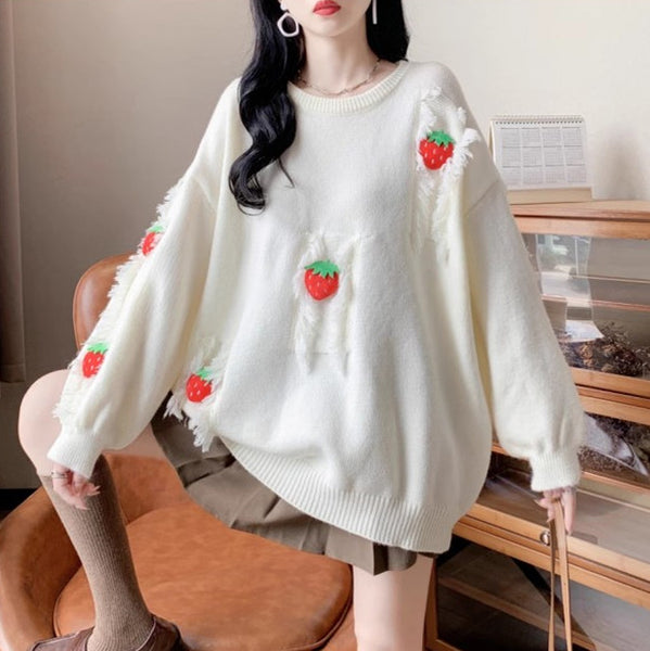 Pretty Strawberry Sweater PN6586