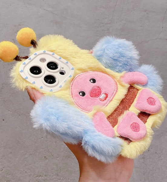 Lovely Bee Phone Case for iphone 11/11pro/11pro max/12/12mini/12pro/12pro max/13/13pro/13pro max/14/14plus/14pro/14pro max/15/15pro/15pro max PN6276