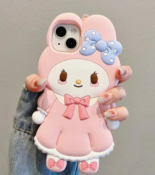 Kawaii Melody Phone Case for iphone 11/11pro/11pro max/12/12mini/12pro/12pro max/13/13pro/13pro max/14/14plus/14pro/14pro max/15/15pro/15pro max PN6248