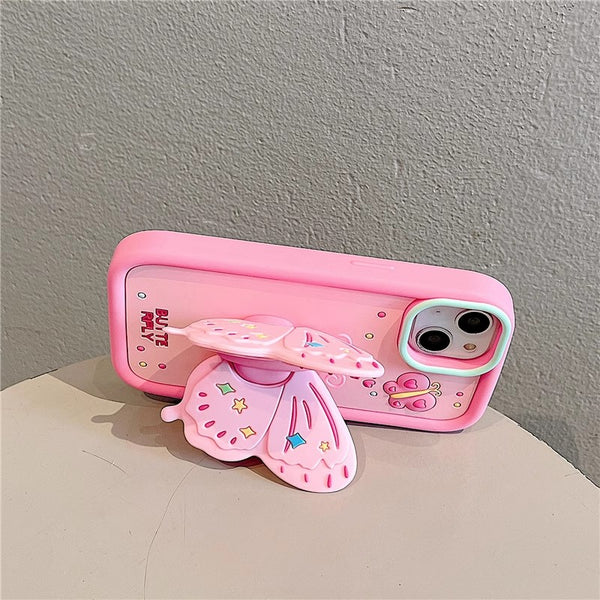 Kawaii Butterfly Phone Case for iphone 11/11pro/11pro max/12/12mini/12pro/12pro max/13/13pro/13pro max/14/14plus/14pro/14pro max PN6086