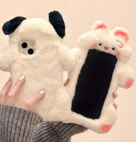 Cute Bunny Phone Case for iphone 11/11pro/11pro max/12/12mini/12pro/12pro max/13/13pro/13pro max/14/14plus/14pro/14pro max/15/15pro/15pro max PN6335