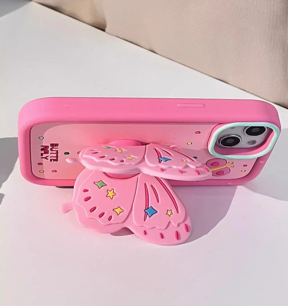 Kawaii Butterfly Phone Case for iphone 11/11pro/11pro max/12/12mini/12pro/12pro max/13/13pro/13pro max/14/14plus/14pro/14pro max PN6086