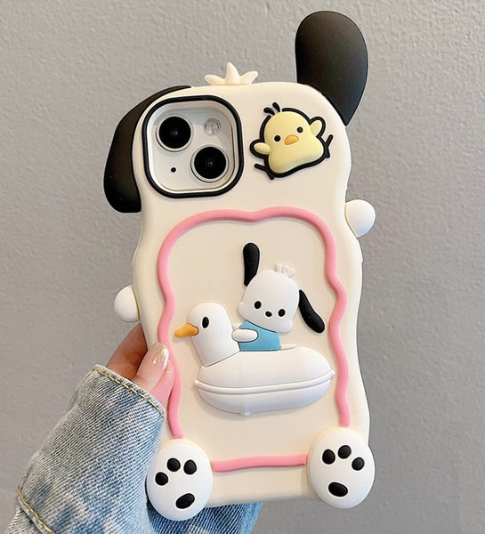 Lovely Dog Phone Case for iphone 11/11pro/11pro max/12/12mini/12pro/12pro max/13/13pro/13pro max/14/14plus/14pro/14pro max PN6117