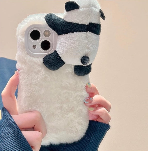 Kawaii Panda Phone Case for iphone 11/11pro/11pro max/12/12mini/12pro/12pro max/13/13pro/13pro max/14/14plus/14pro/14pro max/15/15pro/15pro max PN6506