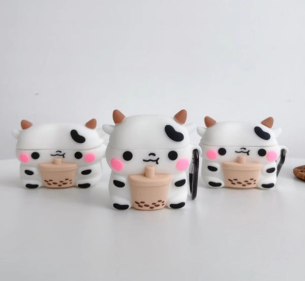 Lovely Cow Airpods Case For Iphone PN6110
