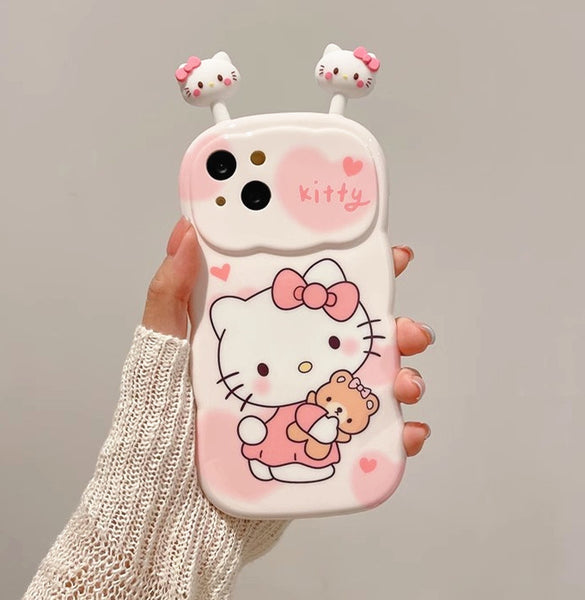 Lovely Kitty Phone Case for iphone 11/11pro/11pro max/12/12mini/12pro/12pro max/13/13pro/13pro max/14/14plus/14pro/14pro max PN6101