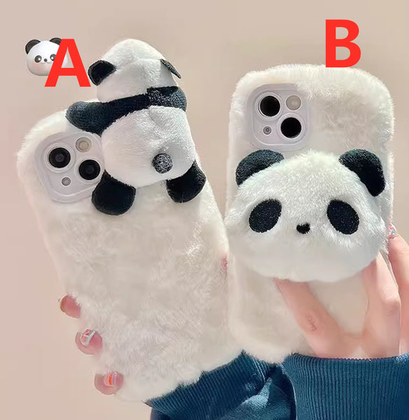 Kawaii Panda Phone Case for iphone 11/11pro/11pro max/12/12mini/12pro/12pro max/13/13pro/13pro max/14/14plus/14pro/14pro max/15/15pro/15pro max PN6506