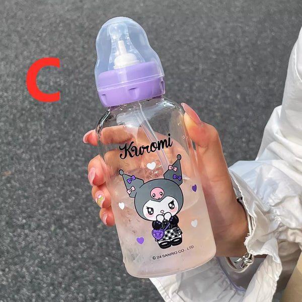 Cute Glass Water Bottle PN6667