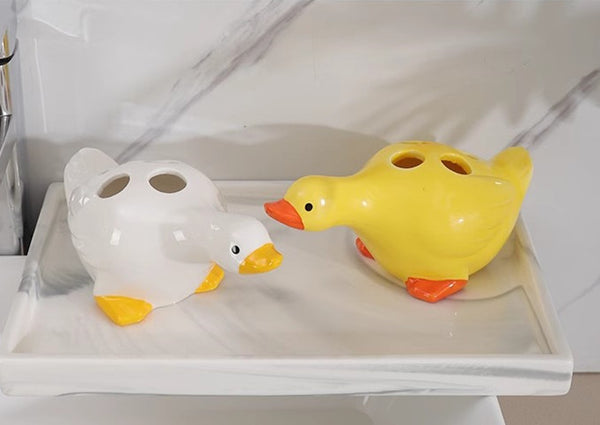 Cute Goose Tooth Brush Holder PN6485