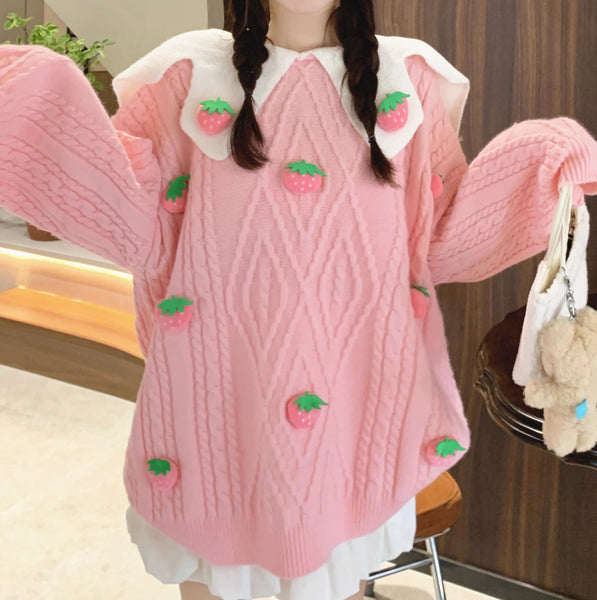 Fashion StrawberryGirls Sweater PN6355