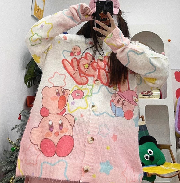 Fashion Anime Oversize Sweater Coat PN6407