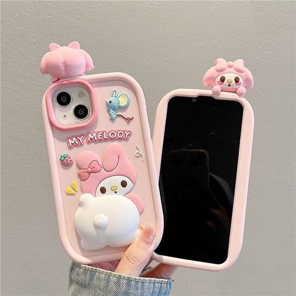 Kawaii Phone Case for iPhone 11/11pro/11pro max/12/12pro/12pro max/13/13pro/13pro max/14/14 pro/14 plus/14pro max PN5914