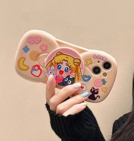 Kawaii Sailormoon Phone Case for iPhone 11/12/12pro/12pro max/13/13pro/13pro max/14/14 pro/14 plus/14pro max PN6020