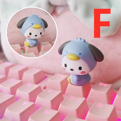 Cartoon Anime Keyboard Key Caps PN6375