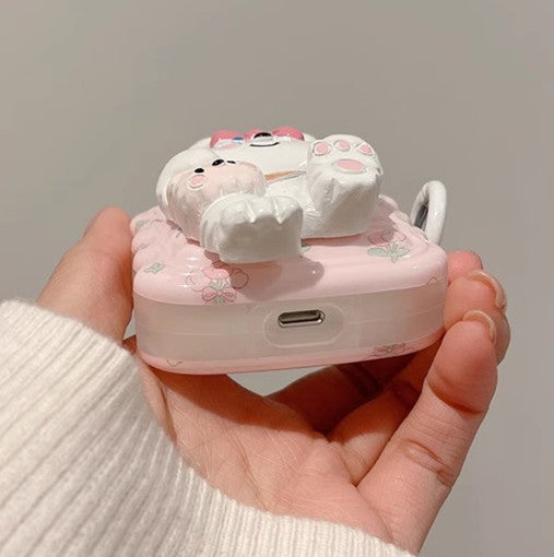 Lovely Bunny Airpods Case For Iphone PN6466