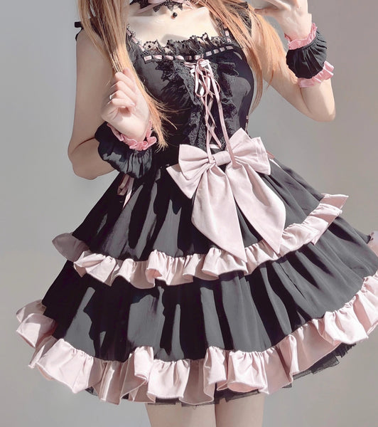 Fashion Lolita Bowtie Dress PN6534