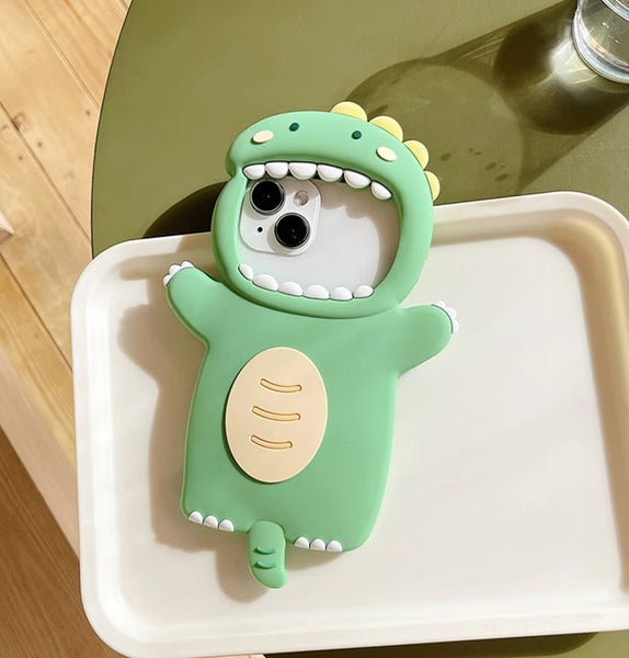 Cute Dinosaur Phone Case for iphone 11/11pro/11pro max/12/12mini/12pro/12pro max/13/13pro/13pro max/14/14plus/14pro/14pro max PN6216