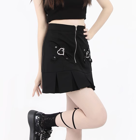 Fashion Heart Girl Skirt PN5895
