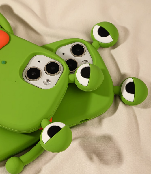 Cute Frog Phone Case for iphone 7/7plus/SE2/8/8P/X/XS/XR/XS Max/11/11pro/11pro max/12/12pro/12pro max/13/13pro/13pro max/14/14pro/14pro max PN6039