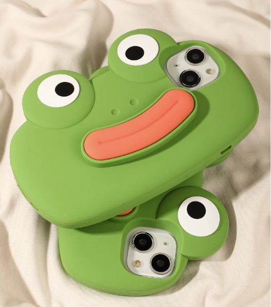 Kawaii Frog Phone Case for iphone 11/11pro/11pro max/12/12mini/12pro/12pro max/13/13pro/13pro max/14/14plus/14pro/14pro max PN6095