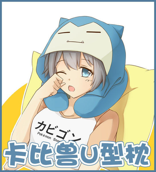 Anime Neck Pillow And Hat PN6042