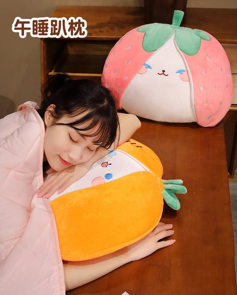Cute Bunny Pillow And Blanket PN5970
