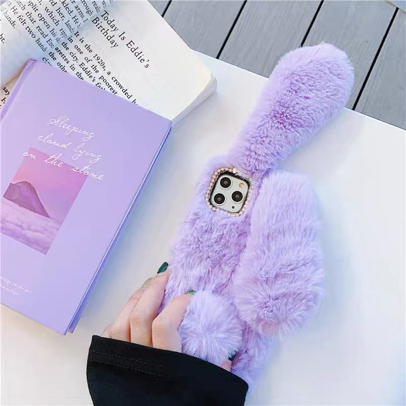 Cute Rabbit Ears Phone Case for iPhone 6/6s/6splus/7/7plus/8/8P/X/XS/X Pennycrafts Cute Rabbit Ears Phone Case for iPhone 6/6s/6splus/7/7plus/8/8P/X/XS/X Pennycrafts