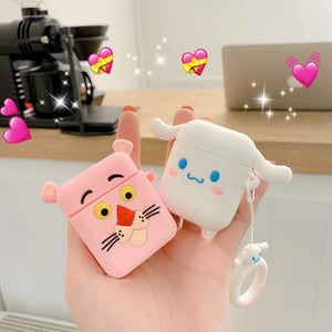 Cartoon The Pink and Cinnamoroll Airpods Case For Iphone PN1245
