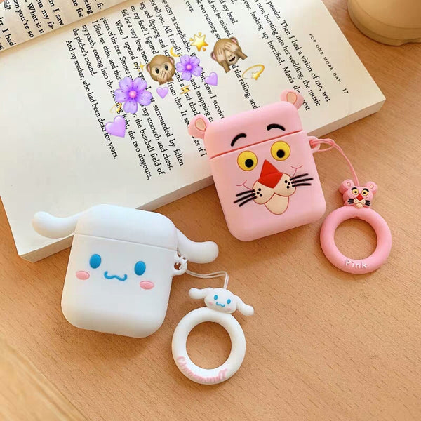 Cartoon The Pink and Cinnamoroll Airpods Case For Iphone PN1245