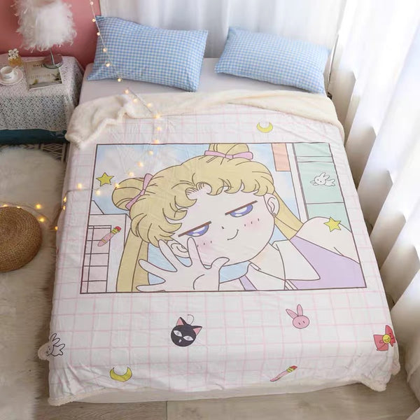Kawaii Sailormoon Blanket PN3329