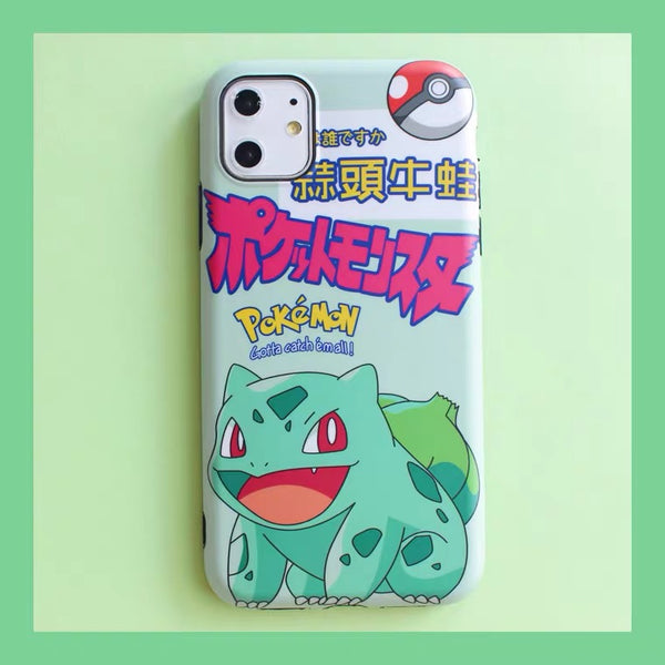 Cute Squirtle Phone Case for iphone 7/7plus/8/8P/X/XS/XR/XS Max/11/11pro/11pro max PN2373