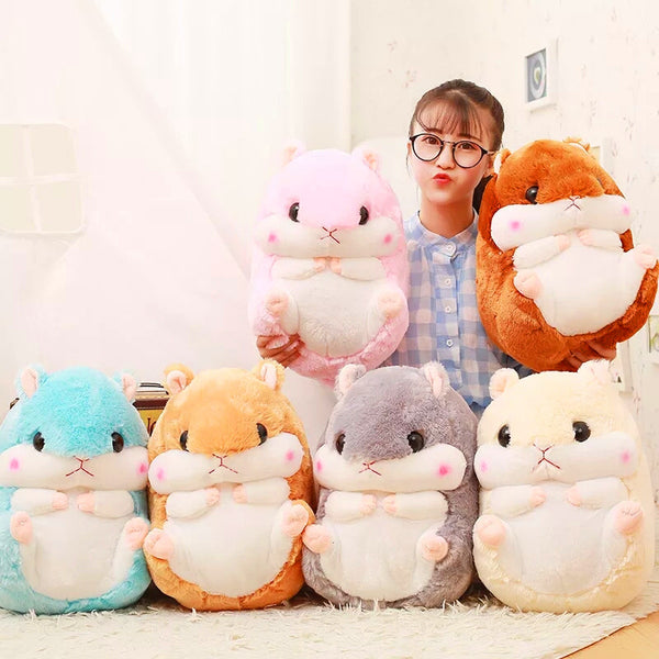 Cute Hamster Pillow And Blanket PN0533
