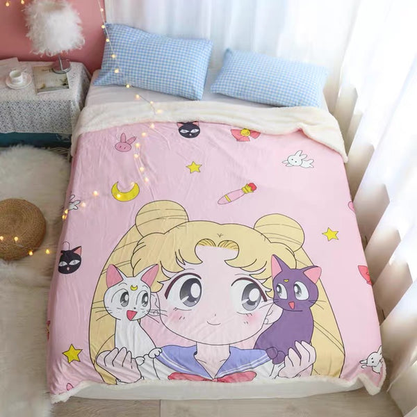 Kawaii Sailormoon Blanket PN3329