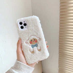 Lovely Sheep Phone Case for iphone 7/8/se2/7p/8p/X/XS/XR/XS Max/11/11pro/11pro max PN3224