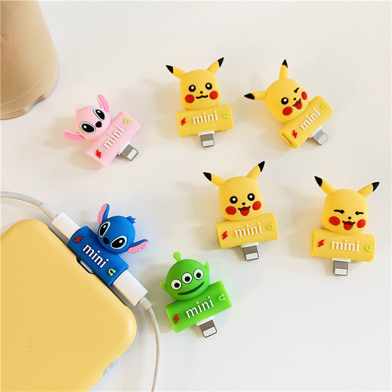 Cute Pikachu Earphone Wire Adapter For Iphone PN2002